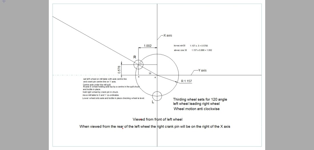 thirding wheels mid and rear axles